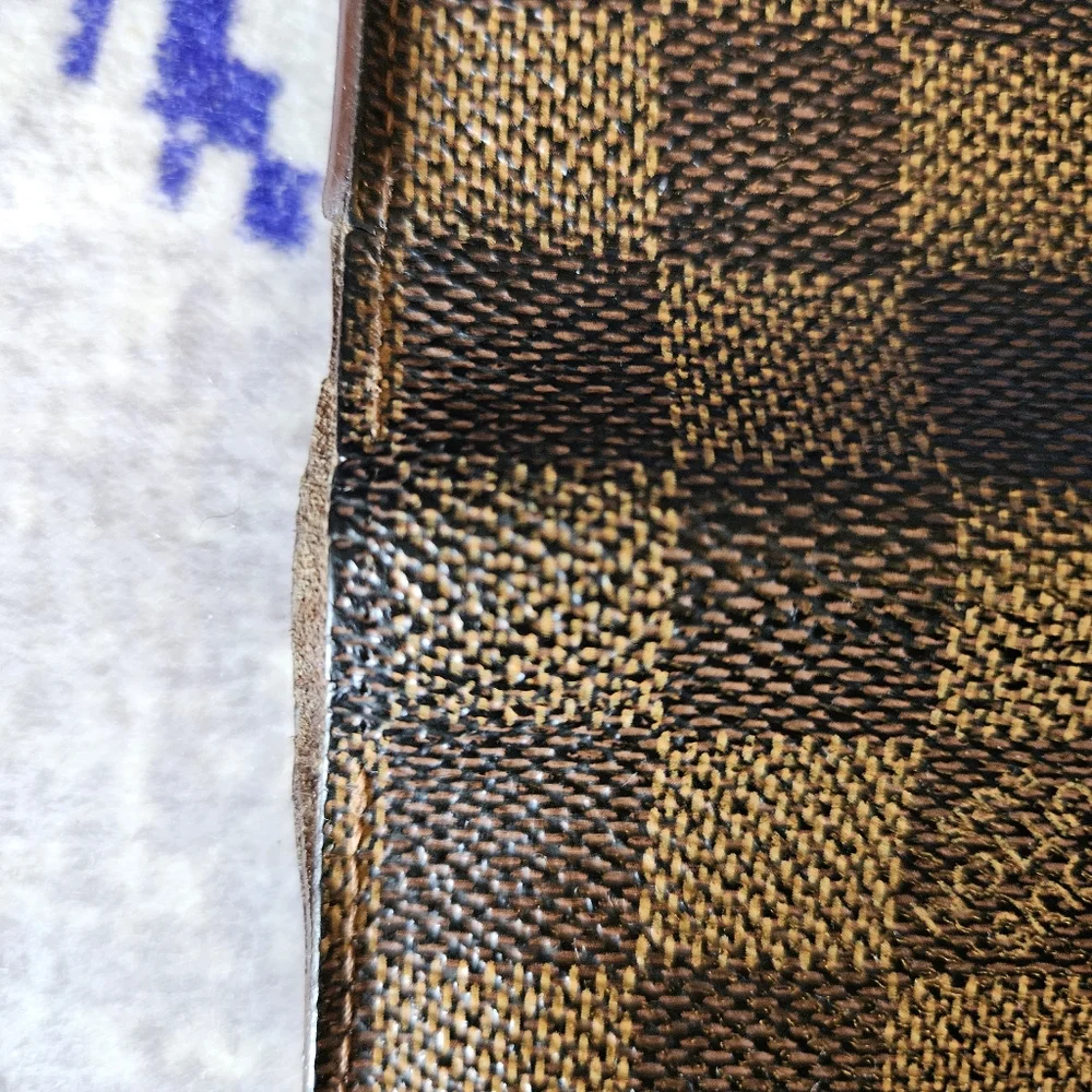 Louis Vuitton Damier Ebene Porte Tresor International Wallet France 1998